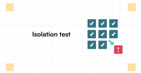 Test Isolation .